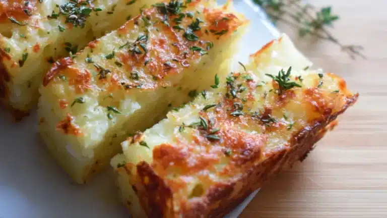 Läcker Pastasalladpotatiskaka