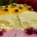 Baka hallon och passionsfrukts tårta idag!