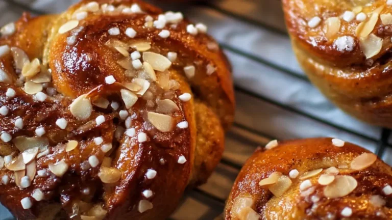 Snurrade Kanelbullar Med Mandelmassa: Hemgjort Recept