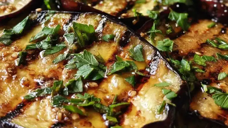 Siciliansk Grillad Aubergine - En Smakexplosion!