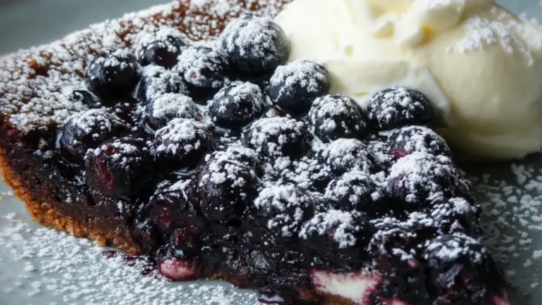 Blåbärskladdkaka: Receptet du måste prova nu!