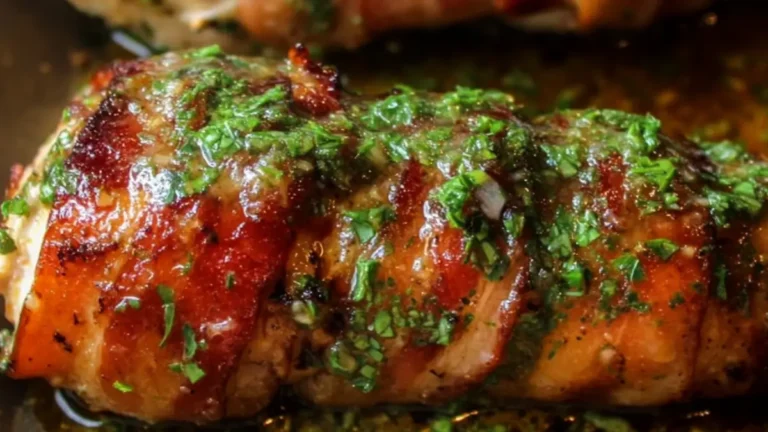 Baconlindad kycklingfilé: Recept för saftig njutning