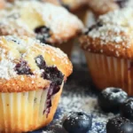 Bästa blåbärsmuffins: klara på 30 minuter!