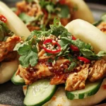 Bao buns med kyckling sweet chili på 30 min