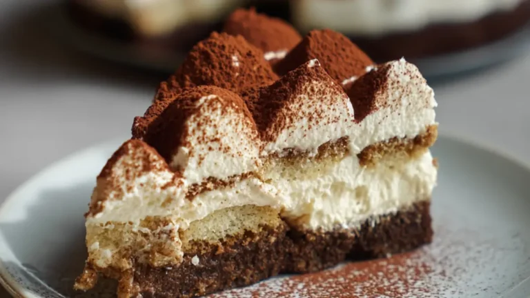 Baka tiramisukladdkaka: krämig & chokladig favorit
