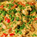 Krämig Kycklinggryta med kokosmjölk
