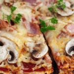 Pizza på tunnbröd