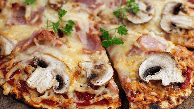 Pizza på tunnbröd