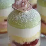 Prinsesstårta i portionsglas