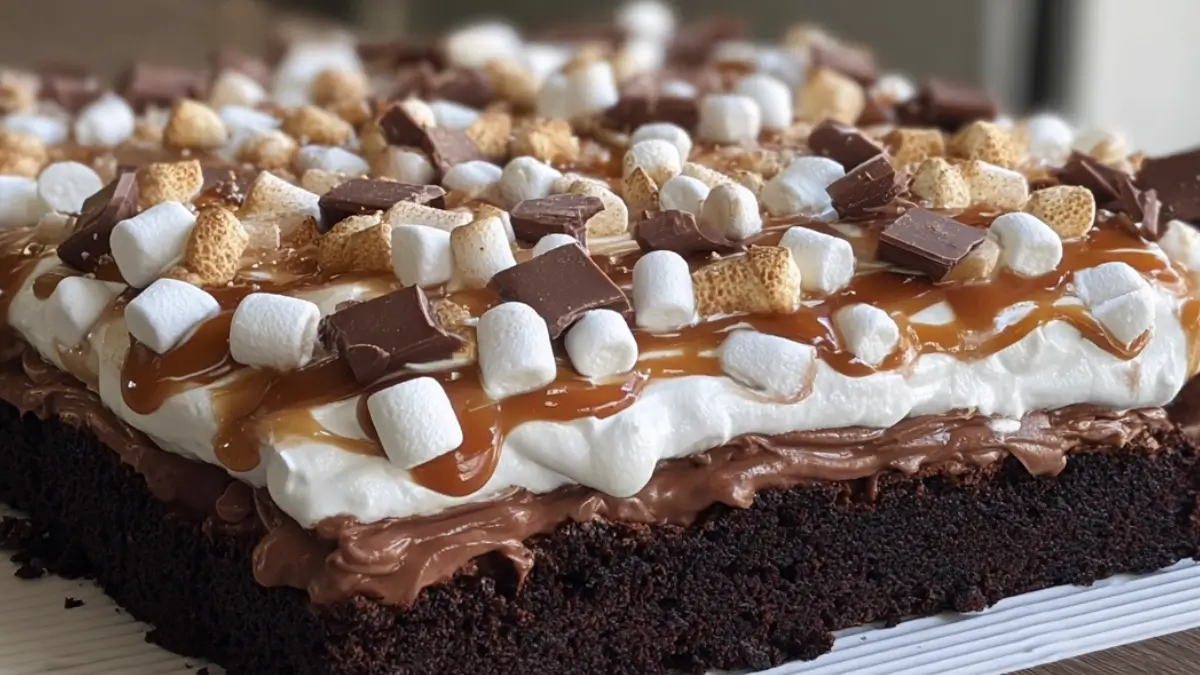 Brownietårta deluxe