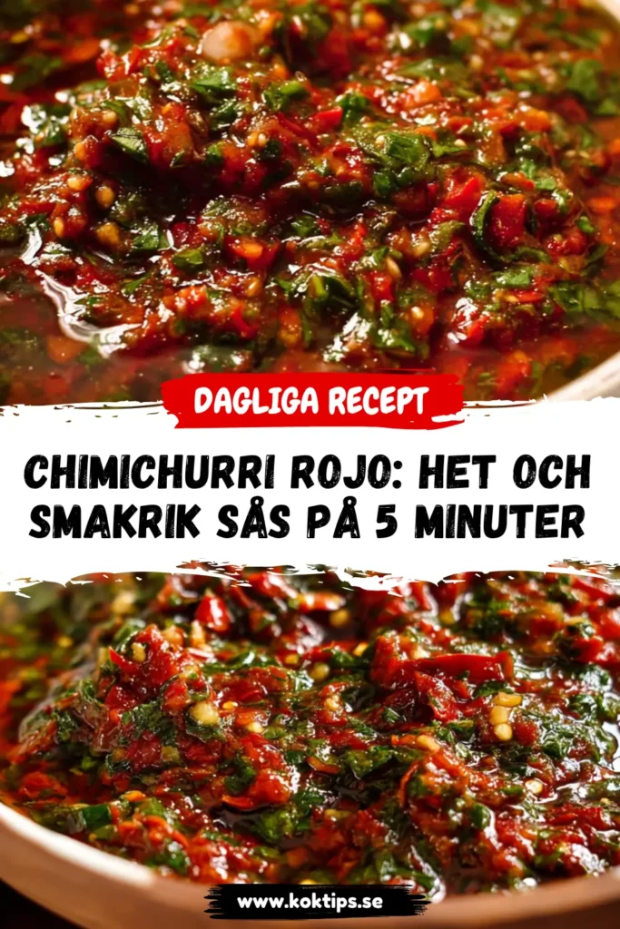 Chimichurri Rojo