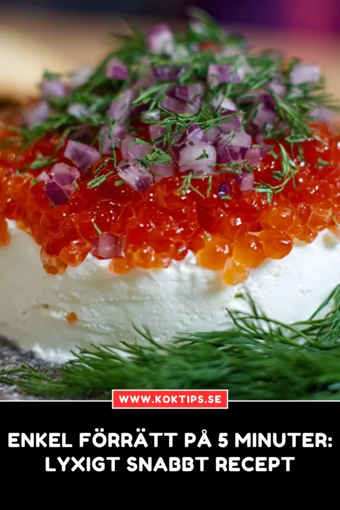 Enkel förrätt