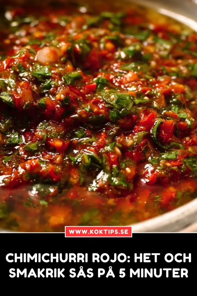 Chimichurri Rojo