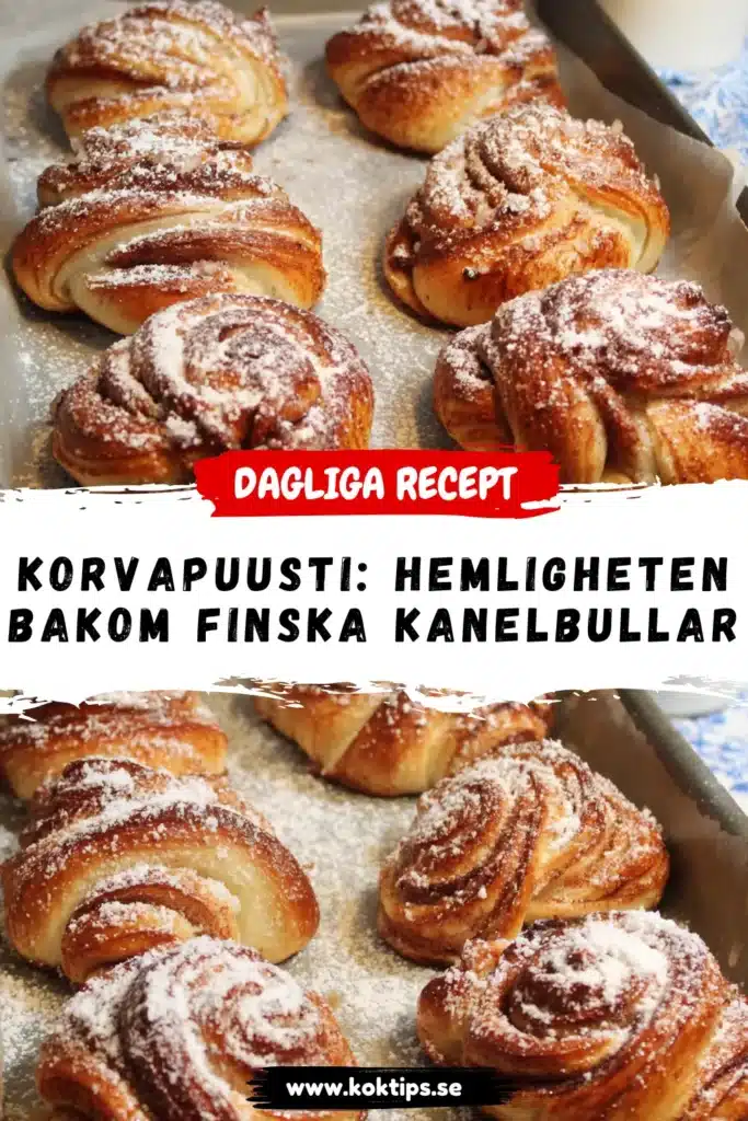 Korvapuusti: Hemligheten bakom finska kanelbullar