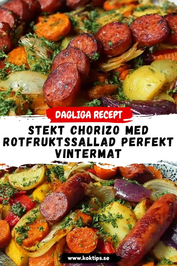 Stekt Chorizo med Rotfruktssallad: Perfekt Vintermat
