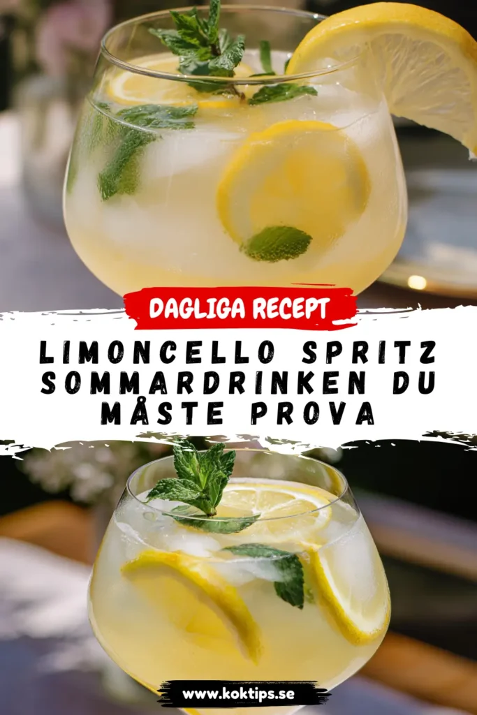 Limoncello Spritz: Sommardrinken Du Måste Prova