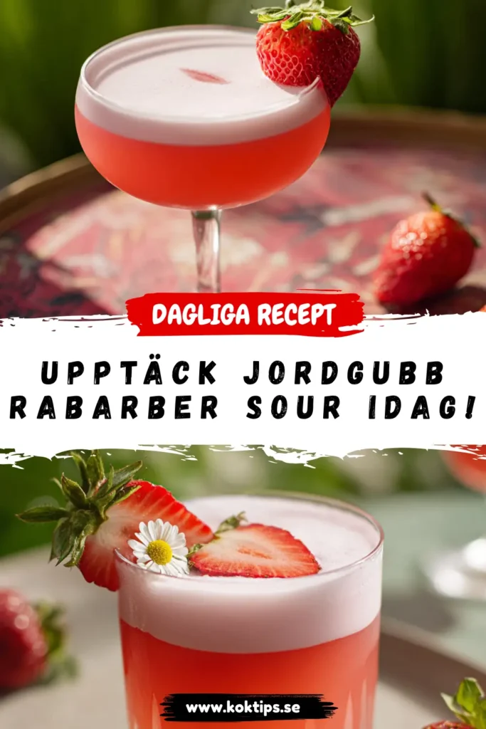 Upptäck Jordgubb & Rabarber Sour idag!
