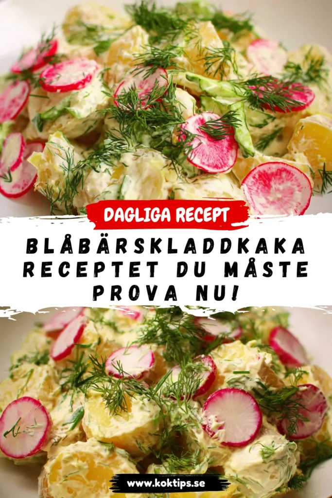 Bästa potatissallad för sommarens grillfest