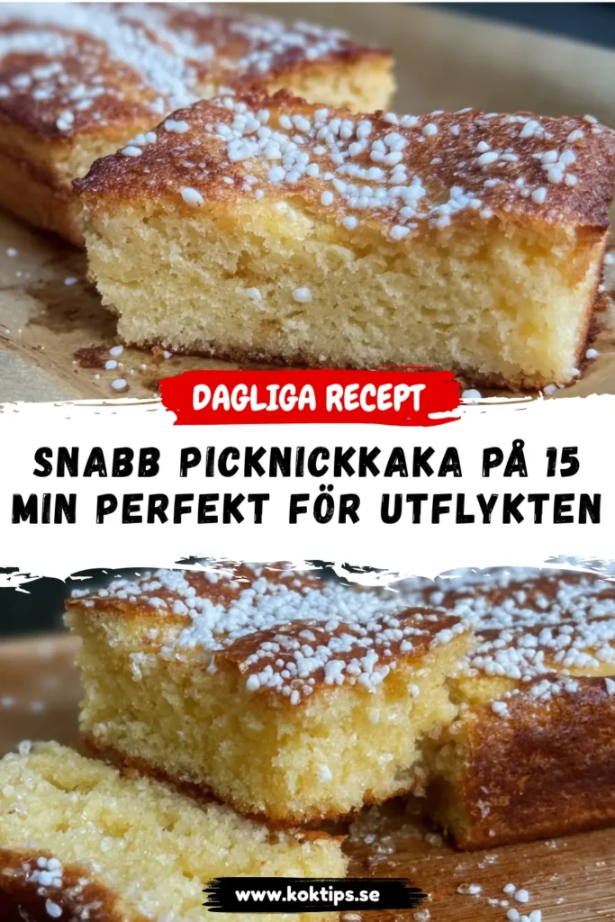Snabb Picknickkaka på 15 min: Perfekt för Utflykten
