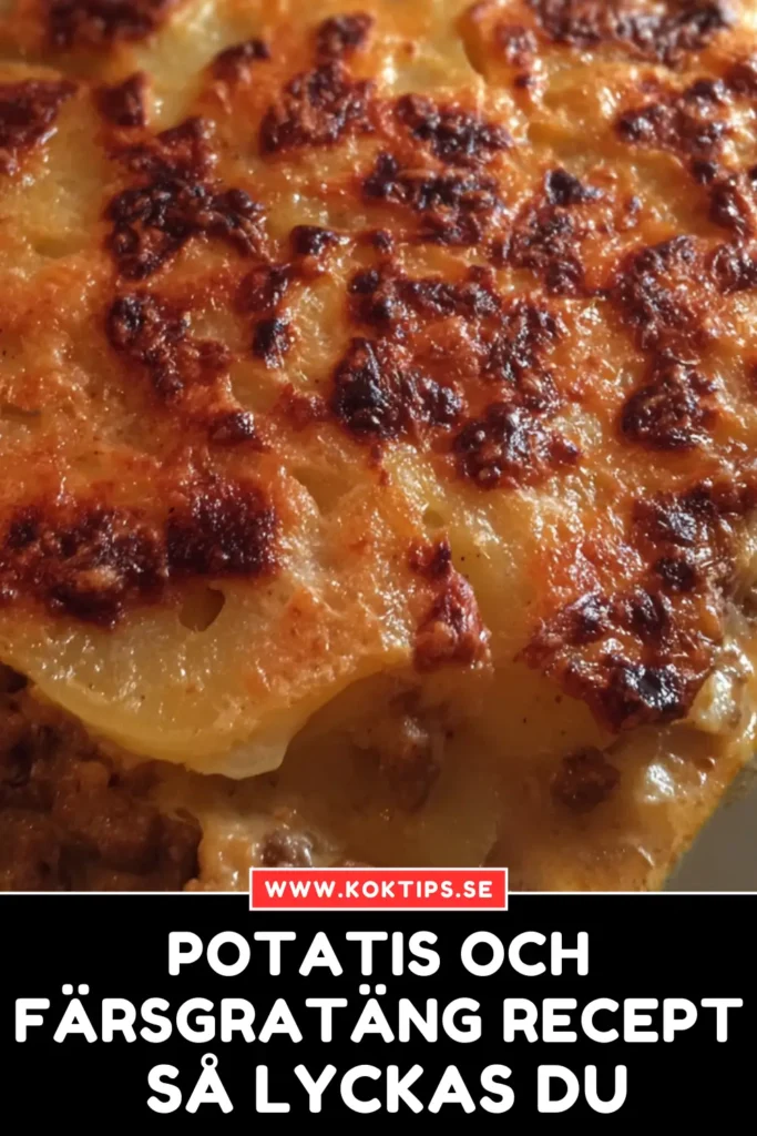 Potatis och färsgratäng recept: så lyckas du