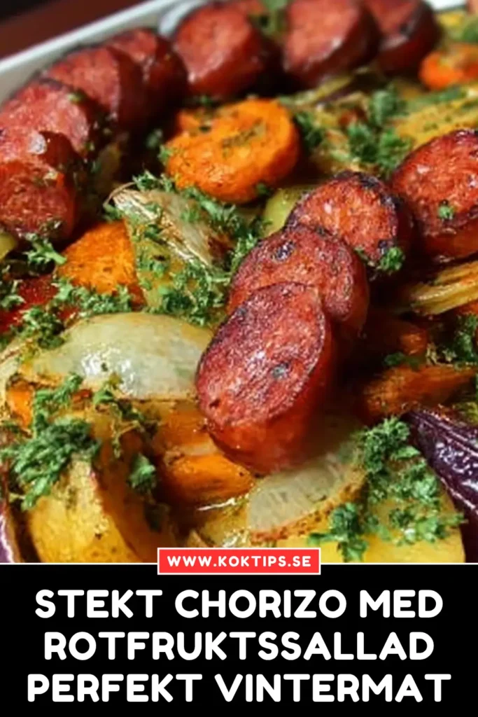 Stekt Chorizo med Rotfruktssallad: Perfekt Vintermat