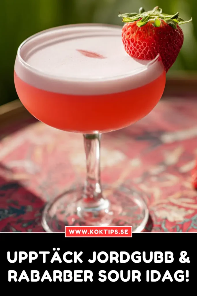 Upptäck Jordgubb & Rabarber Sour idag!