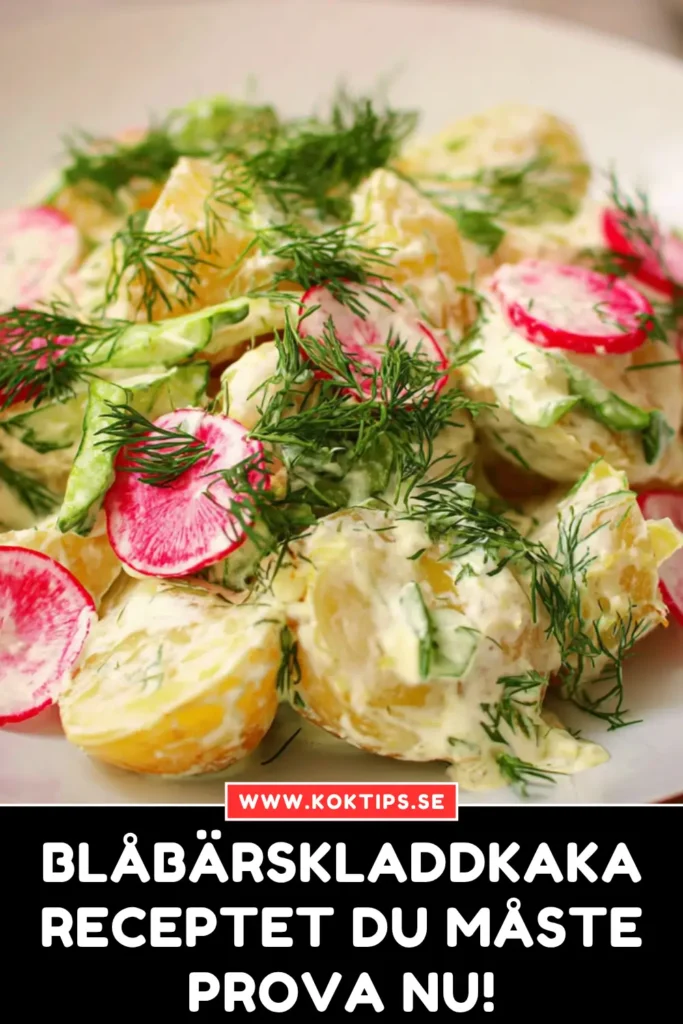 Bästa potatissallad för sommarens grillfest