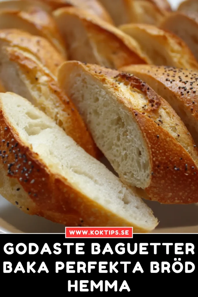 Godaste baguetter: Baka perfekta bröd hemma