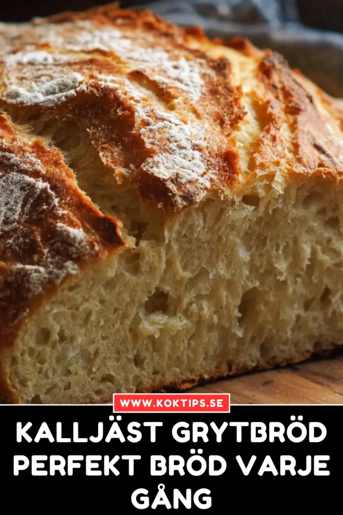 Kalljäst Grytbröd: Perfekt Bröd Varje Gång