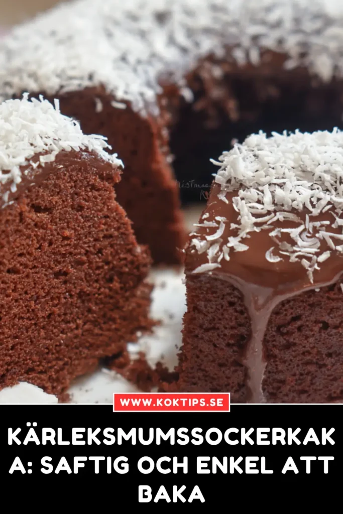 Kärleksmumssockerkaka: saftig och enkel att baka