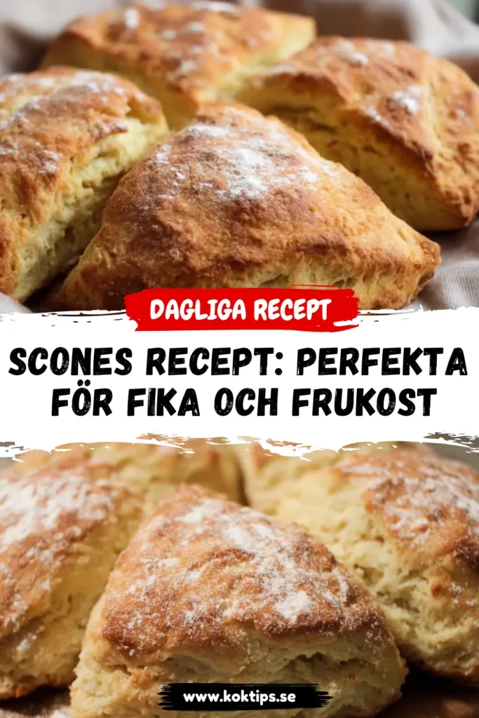 Scones Recept: Perfekta för Fika och Frukost