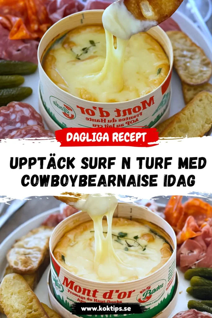 Upptäck Surf n turf med cowboybearnaise idag