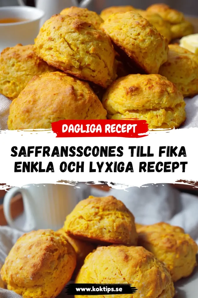 Saffransscones till Fika: Enkla och Lyxiga Recept