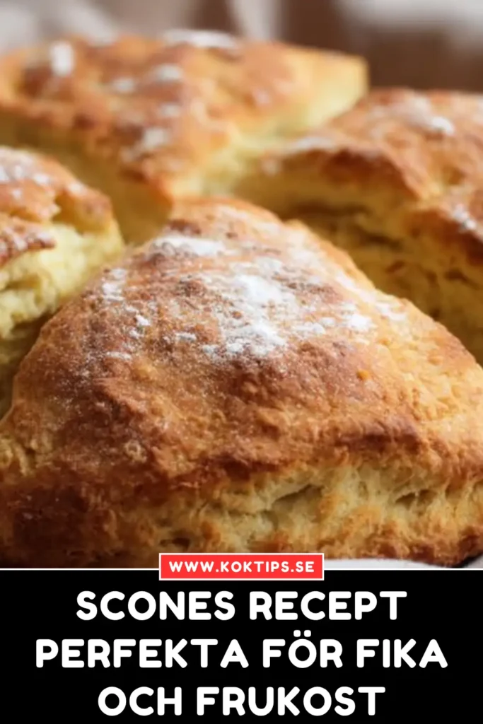 Scones Recept: Perfekta för Fika och Frukost