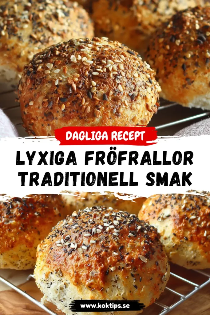 Lyxiga Fröfrallor: Traditionell Smak på Ett Kick