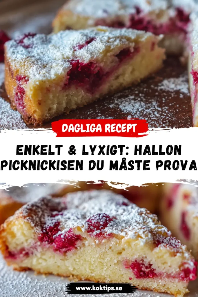 Enkelt & Lyxigt: Hallon Picknickisen Du Måste Prova