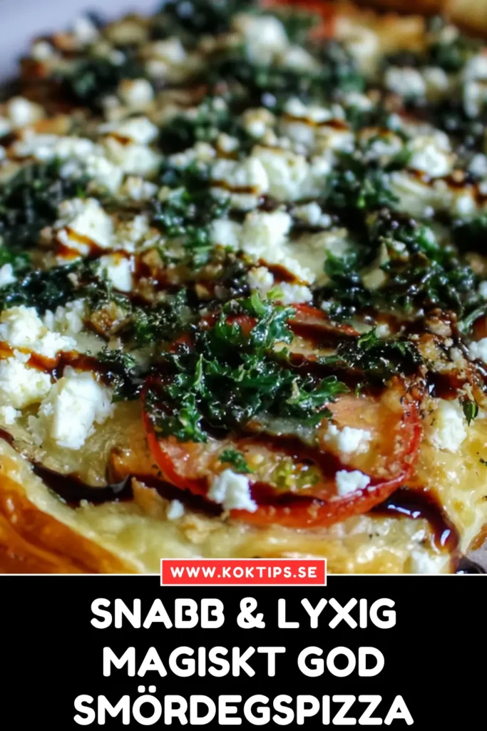 Snabb & Lyxig Magiskt God Smördegspizza