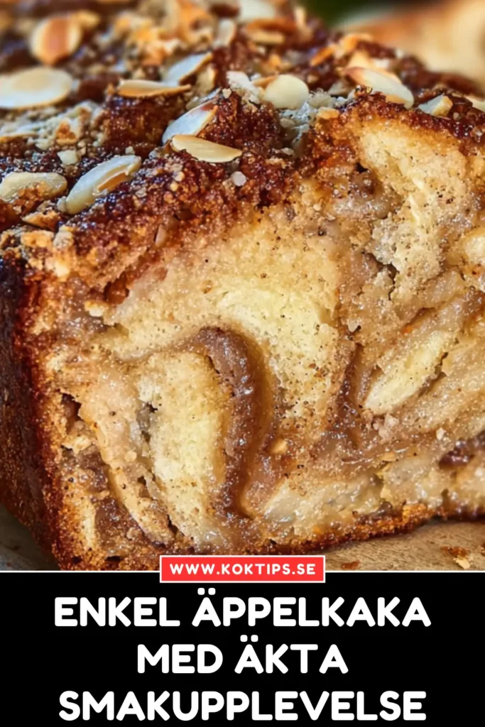 Enkel äppelkaka med äkta smakupplevelse
