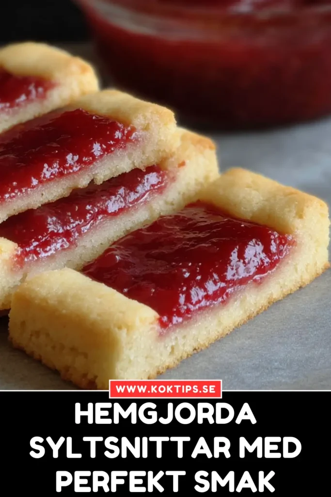 Hemgjorda Syltsnittar med Perfekt Smak