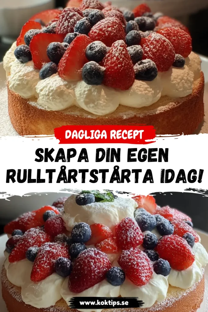 Skapa Din Egen Rulltårtstårta Idag!