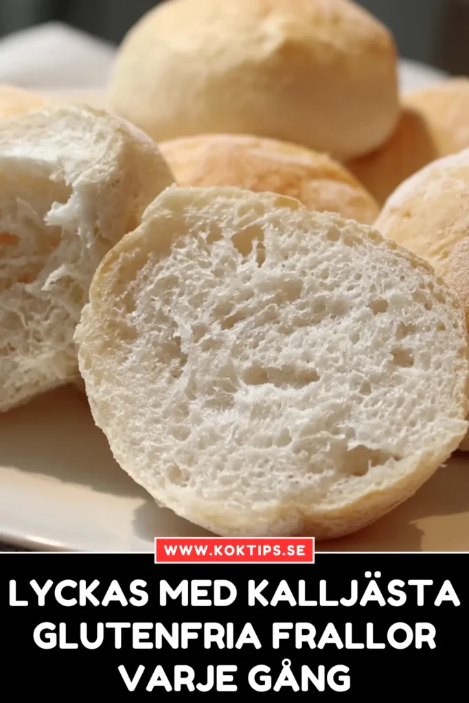 Lyckas med kalljästa glutenfria frallor varje gång