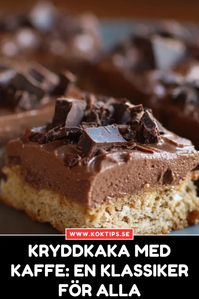 Kryddkaka med kaffe: En klassiker för alla