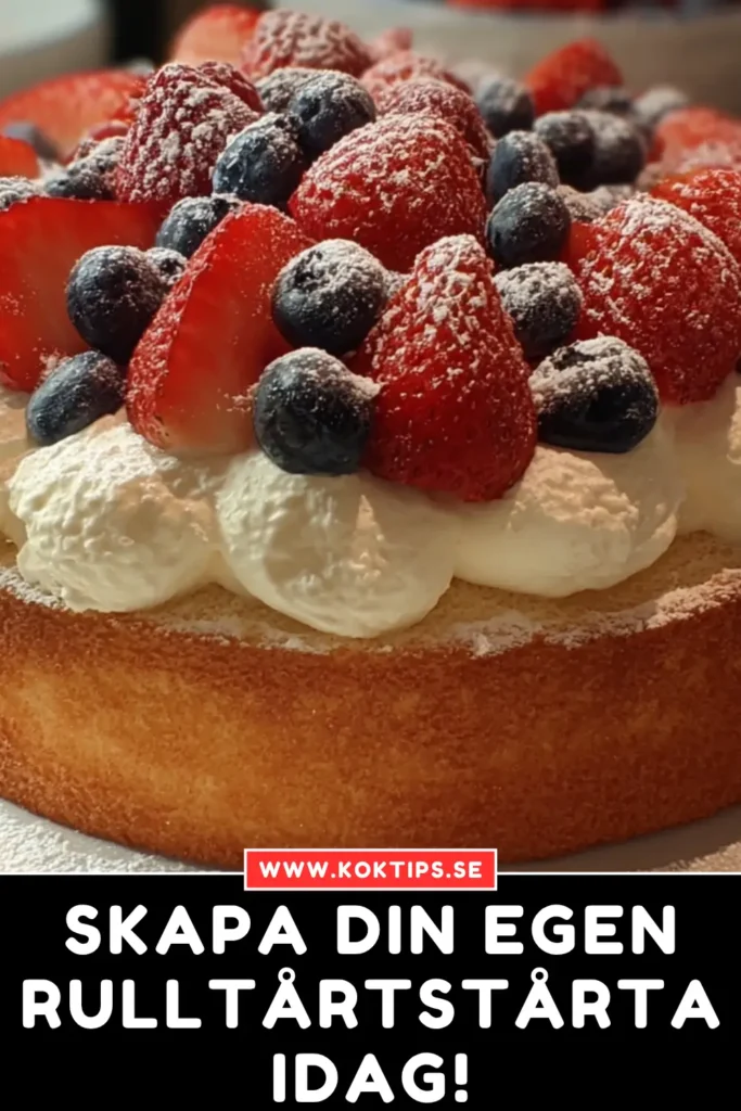 Skapa Din Egen Rulltårtstårta Idag!