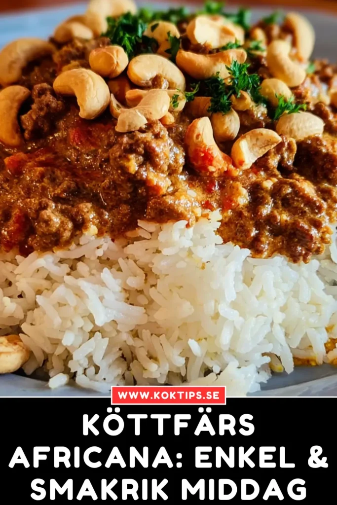 Köttfärs Africana: Enkel & Smakrik Middag