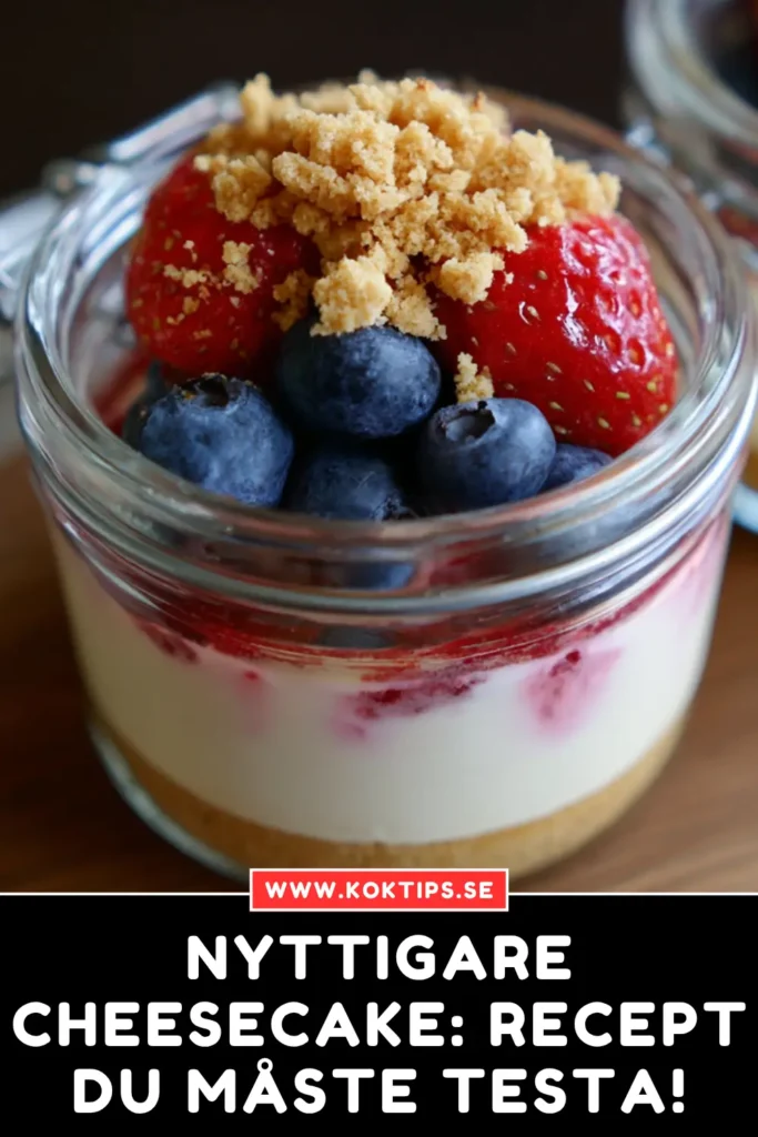 Nyttigare Cheesecake: Recept du måste testa!