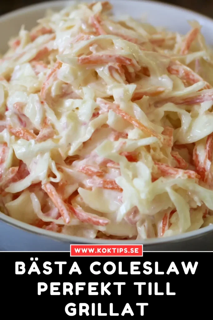 Bästa Coleslaw: Perfekt Till Grillat