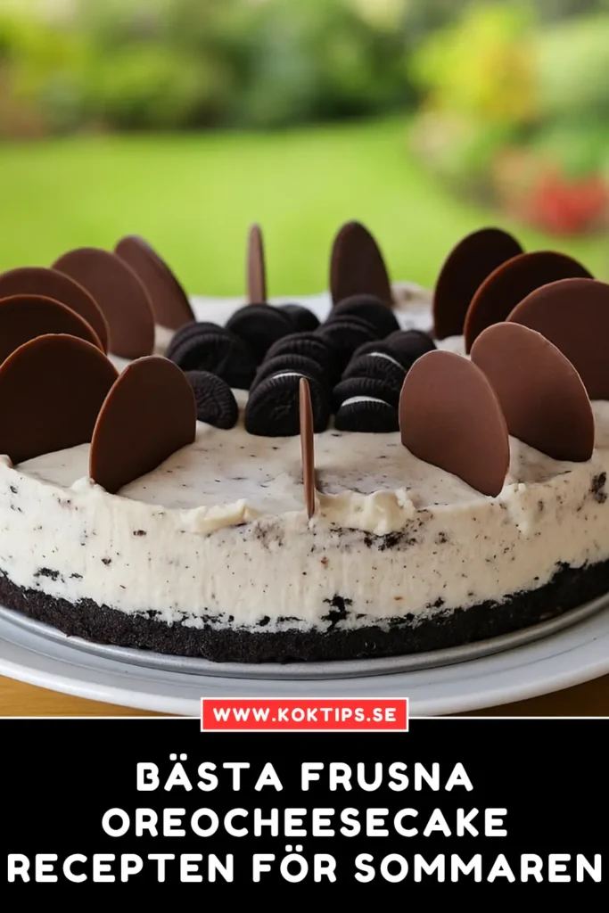 Bästa Frusna Oreocheesecake Recepten för Sommaren