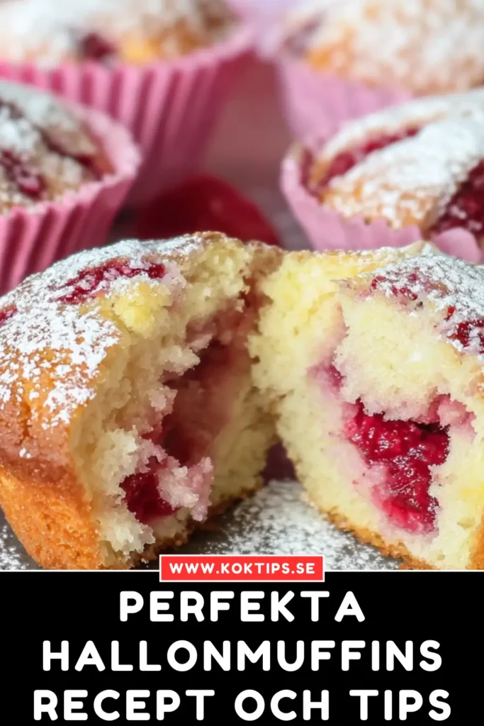 Perfekta hallonmuffins: Recept och tips