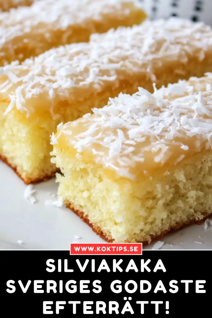 Silviakaka Sveriges Godaste Efterrätt!