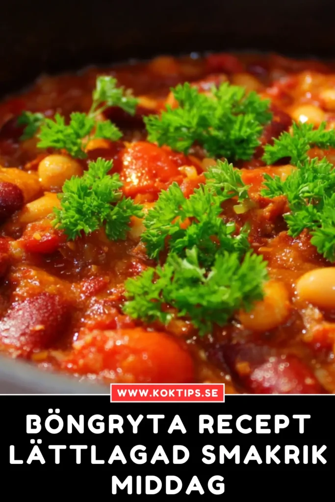 Böngryta Recept: Lättlagad & Smakrik Middag